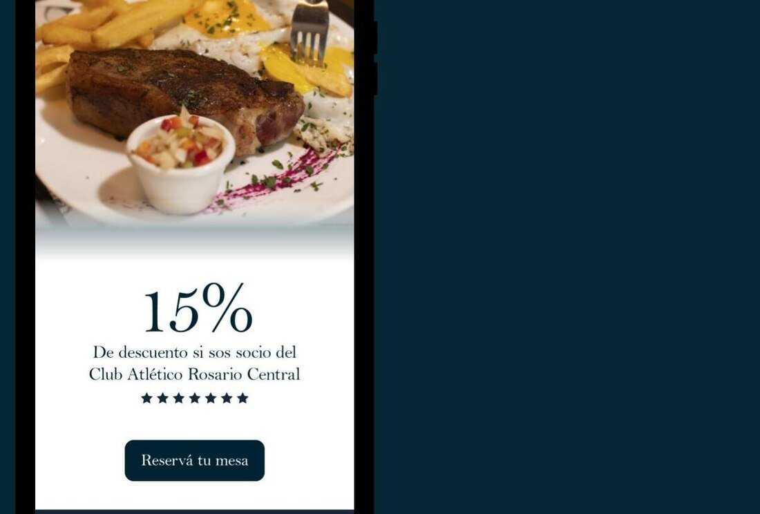 Promoción de 15% de descuento para socios de Rosario Central